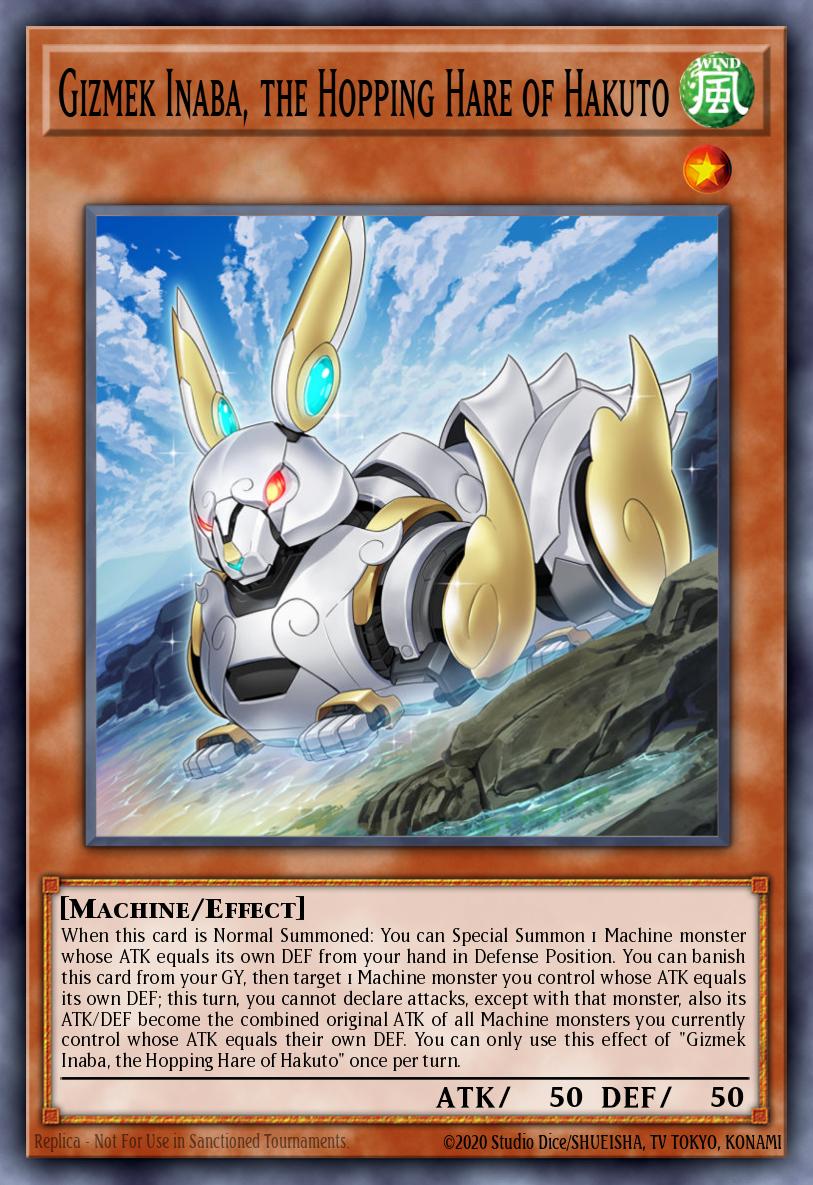 Gizmek Inaba, the Lagomorph of Legendary Land